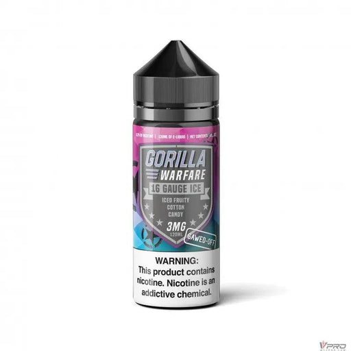 ICED 16 Gauge - Gorilla Warfare SAWED-OFF - 120ML Gorilla Warfare