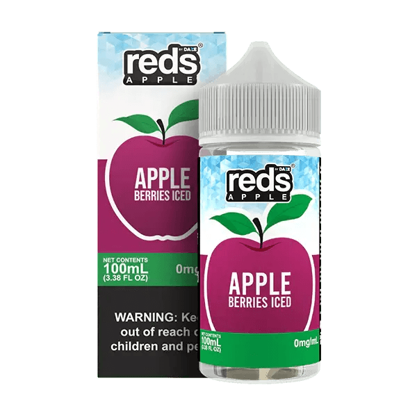 ICED Berries - Reds Apple - 7 Daze 100mL 7Daze E-Liquid