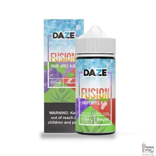 ICED Grape Apple Aloe - 7 Daze Fusion Synthetic 100mL 7Daze E-Liquid