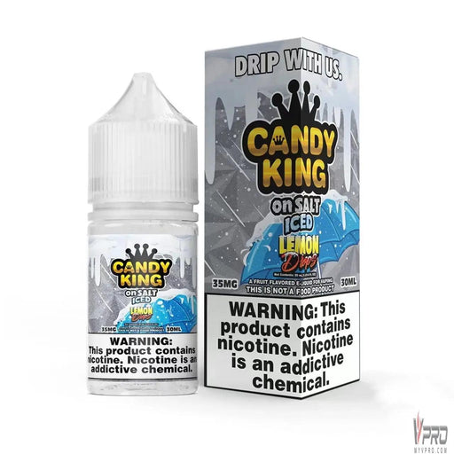 ICED Lemon Drops - Candy King On Salt 30mL - MyVpro