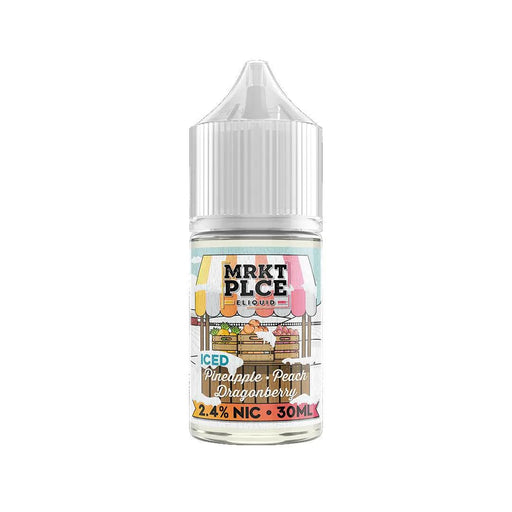 ICED Pineapple Peach Dragon Berry SALT - MRKT PLCE E-Liquid - 30mL - My Vpro