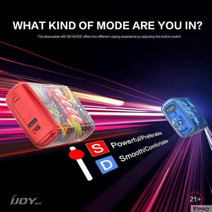 IJoy Bar SD10000 5% Nicotine 10000 Puffs Disposable IJOY