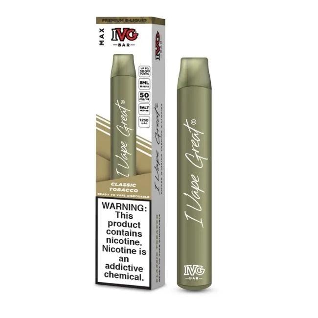 IVG BAR MAX 3K Puffs Disposable