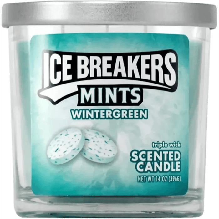 Ice Breakers Mints Triple Wick Scented Candle MyVpro