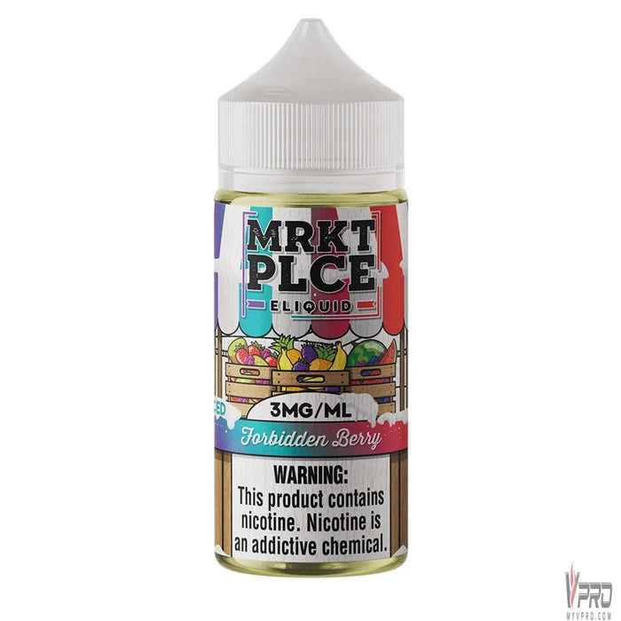 Iced Forbidden Berry - MRKTPLCE E-Liquid 100mL MRKT PLCE E-LIQUID