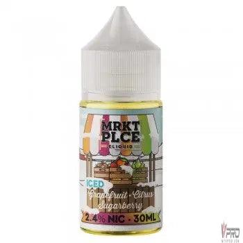 Iced Grapefruit Citrus Sugarberry SALT - MRKT PLCE 30mL MRKT PLCE E-LIQUID