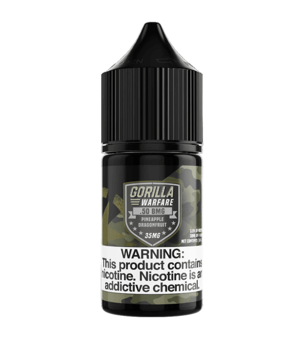 .50 BMG (Pineapple Dragonfruit)-Gorilla Warfare Salt Nicotine E-Liquid 30ML Gorilla Warfare