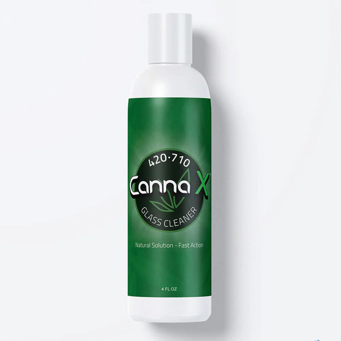 Canna X 420 - 710 Glass Cleaner 4 oz – Fast-Acting Natural Bong & Dab Rig Cleaner