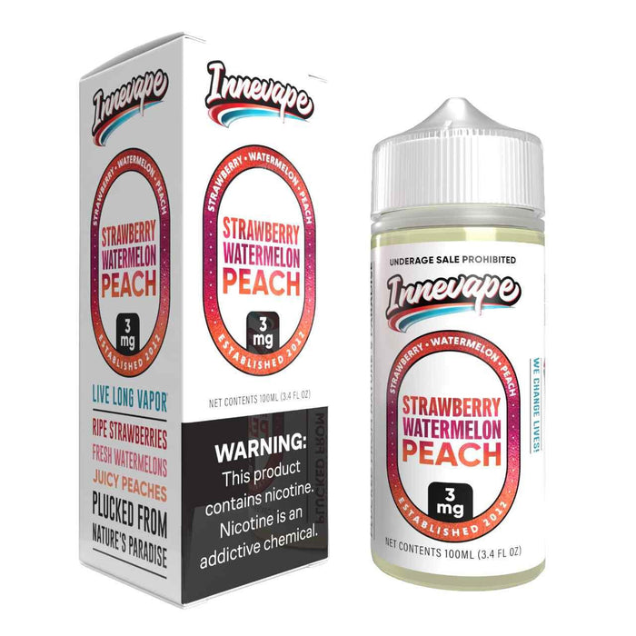 Strawberry Watermelon Peach - Innevape E-liquid 100mL