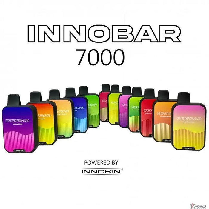 Innokin INNOBAR 7000 Puffs 5% Nicotine Rechargeable Disposable Innokin INNOBAR