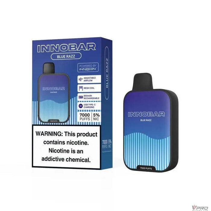 Innokin INNOBAR 7000 Puffs 5% Nicotine Rechargeable Disposable Innokin INNOBAR