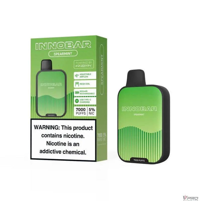 Innokin INNOBAR 7000 Puffs 5% Nicotine Rechargeable Disposable Innokin INNOBAR