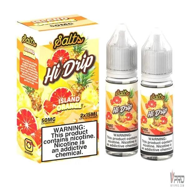 Island Orange - Hi-Drip Salts 30mL (2 x 15mL) Hi Drip E-Liquids