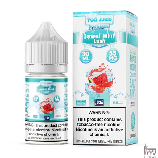 Jewel Mint Lush Freeze - POD Juice Synthetic Nic Salt 30mL Pod Juice