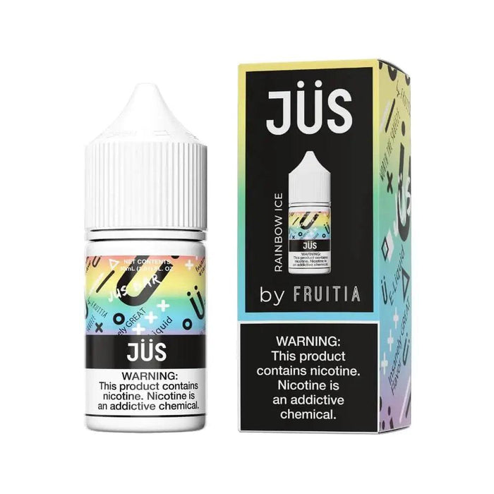 Jus By Fruitia Nicotine Salt E-Liquid 30ML (35mg/ 50mg Total 5 Flavors) Fresh Farms