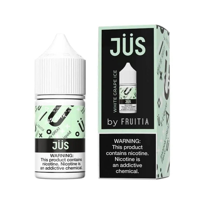 Jus By Fruitia Nicotine Salt E-Liquid 30ML (35mg/ 50mg Total 5 Flavors) Fresh Farms