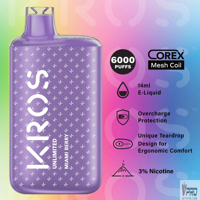 KROS Unlimited 6000 Disposable 3% Kros