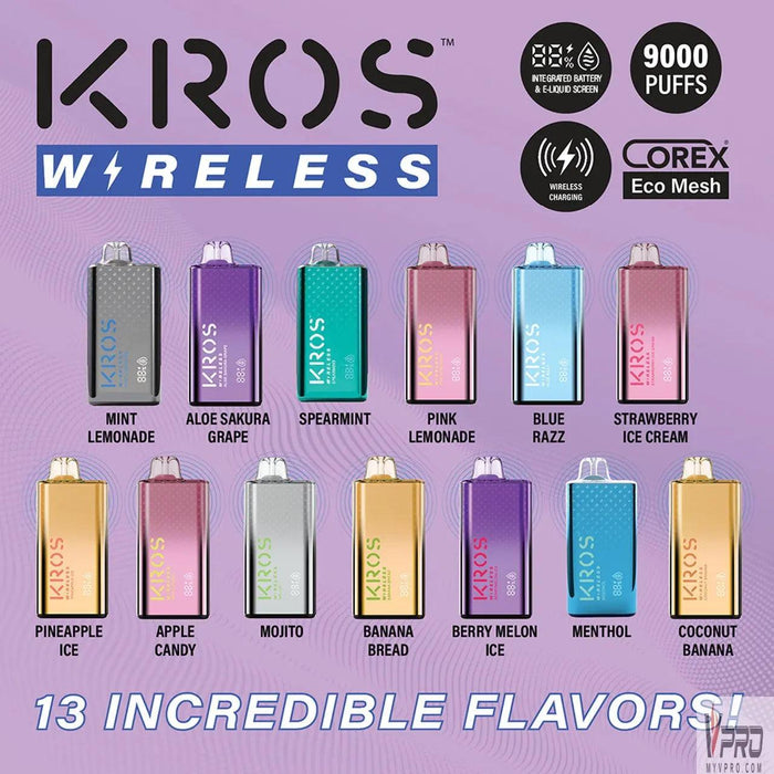 KROS Wireless 9000 Disposable 5% Kros