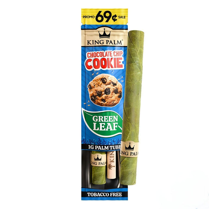 King Palm Green Leaf Mini Palm Tube Rolls 1G - Pack of 1