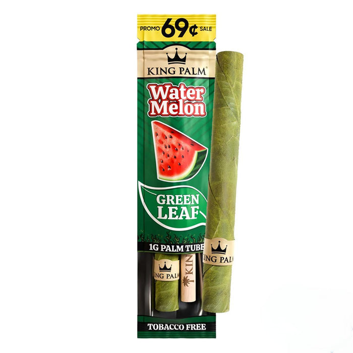 King Palm Green Leaf Mini Palm Tube Rolls 1G - Pack of 1