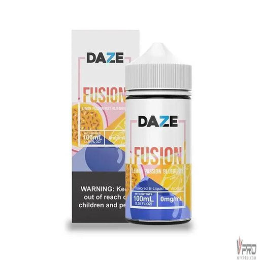 Lemon Passionfruit Blueberry - 7 Daze Fusion Syn E-LIQUID 100mL 7Daze E-Liquid