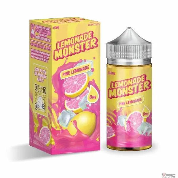 Lemonade Monster Synthetic Nicotine E-Liquid 100ML By Jam Monster （Totally 6 Flavors) Monster Vape Labs