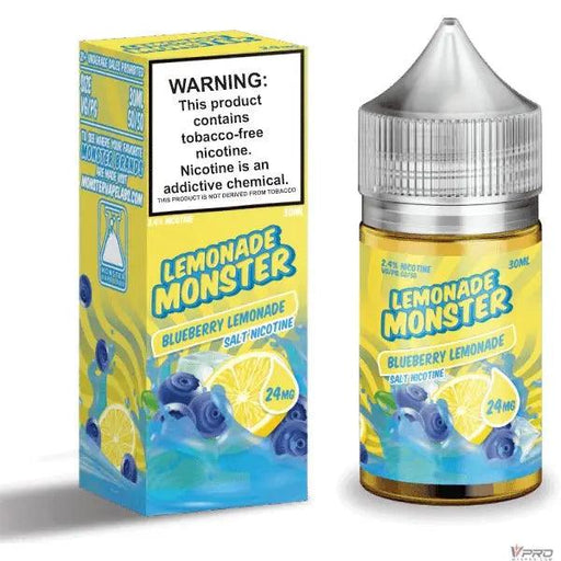 Lemonade Monster Synthetic Nicotine Salt E-Liquid 30ML By Jam Monster (Totally 6 Flavors) Monster Vape Labs