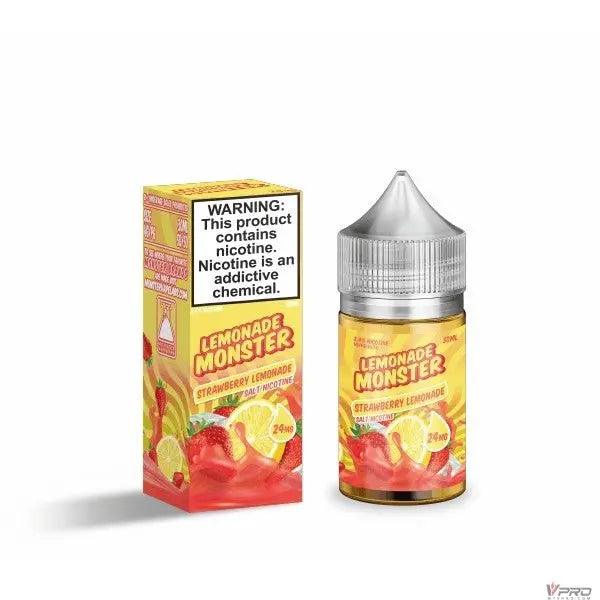 Lemonade Monster Synthetic Nicotine Salt E-Liquid 30ML By Jam Monster (Totally 6 Flavors) Monster Vape Labs