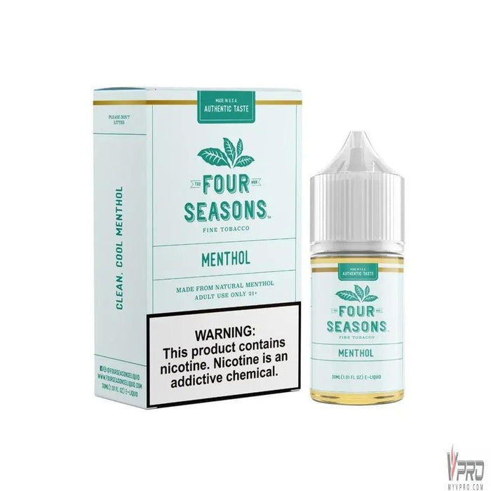 Menthol - Four Seasons 30mL Four Seasons