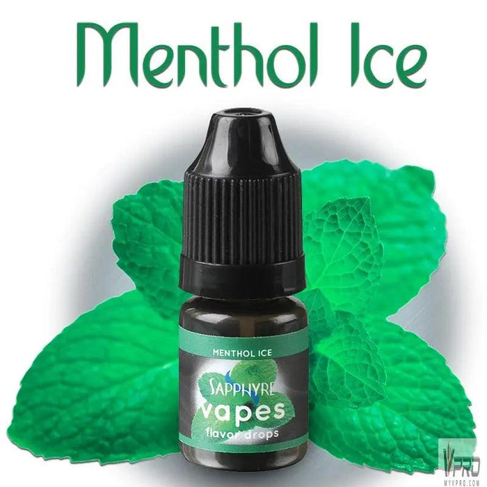 Menthol Ice - Sapphyre Vapes Flavor Additive Drops 3mL Sapphyre