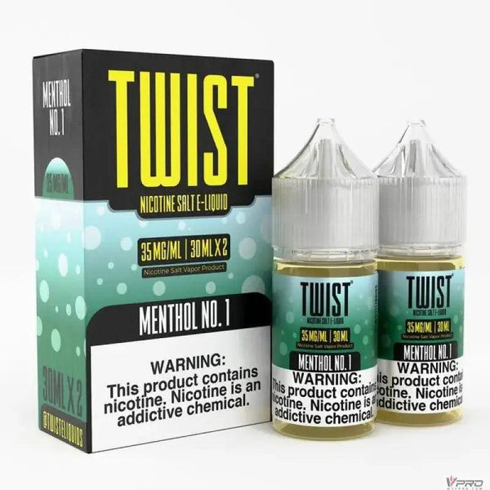 Menthol No. 1 - Twist Salt E-liquid 60mL Twist E-Liquids