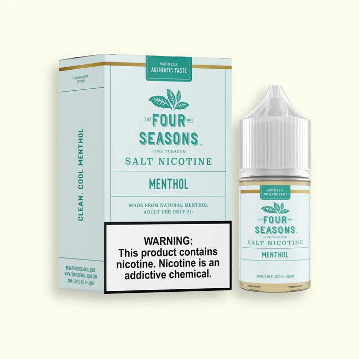 Menthol SALT- Four Seasons 30mL Four Seasons