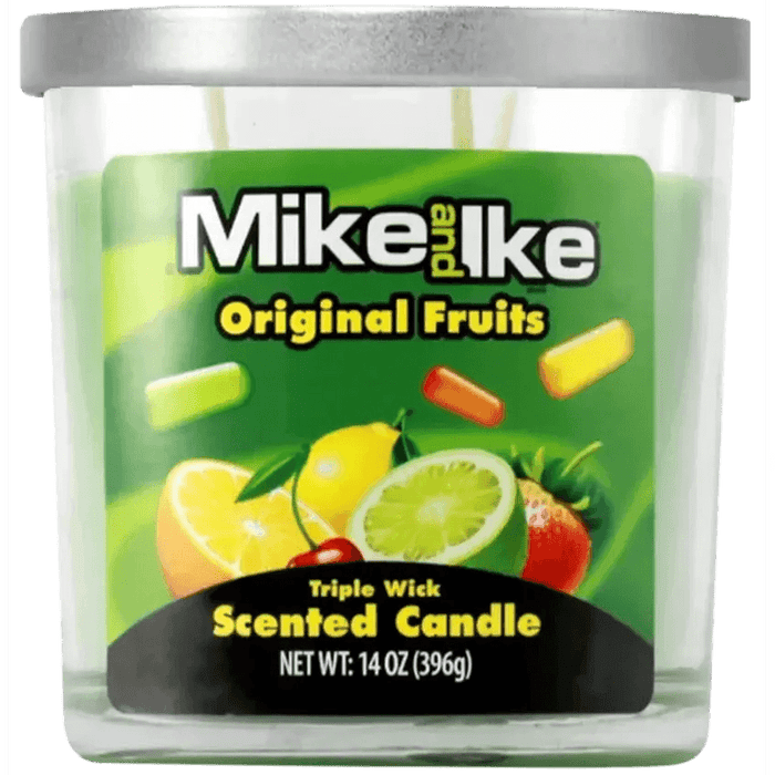 Mike And Ike Triple Wick Scented Candle Mike And Ike