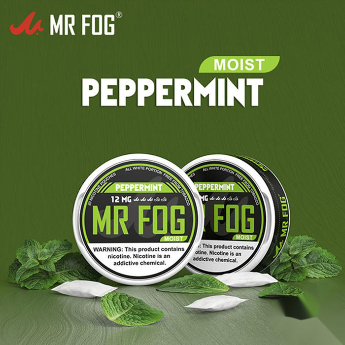 Moist Peppermint - Mr Fog Nicotine Pouches