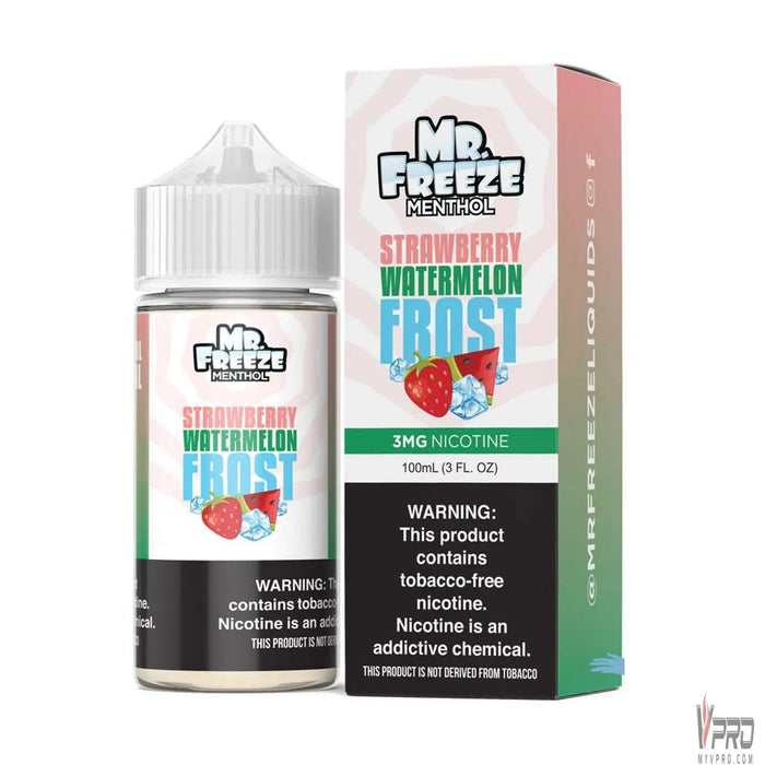 Mr. Freeze Menthol Synthetic Nicotine 100mL Mr. Freeze E-liquids