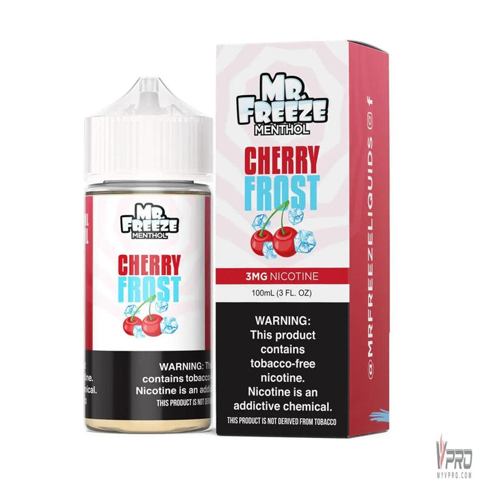 Mr. Freeze Menthol Synthetic Nicotine 100mL Mr. Freeze E-liquids