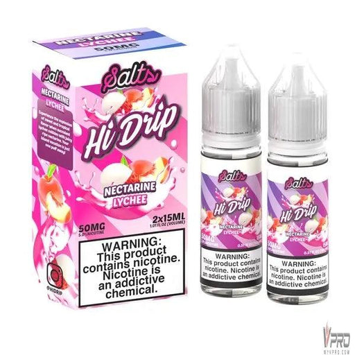 Nectarine Lychee - Hi-Drip Salts 30mL (2 x 15mL) Hi Drip E-Liquids