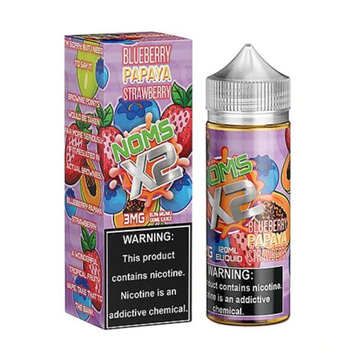 Blueberry Papaya Strawberry - Noms X2 E-Liquid 120mL - MyVpro