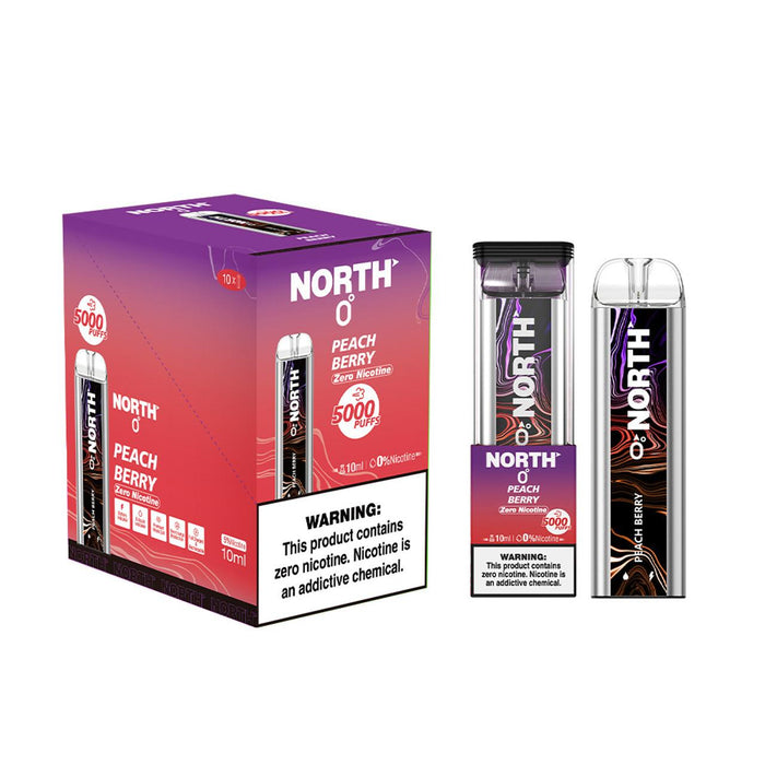 North 5000 Puffs 0% Disposable