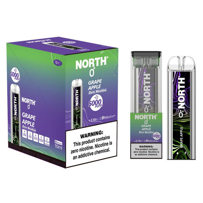 North 5000 Puffs 0% Disposable