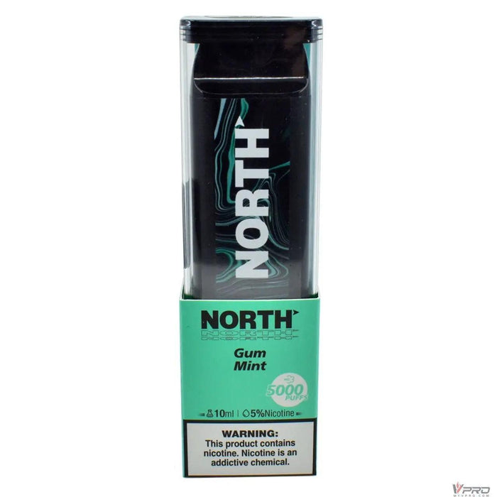 North 5000 Puffs 5% Nicotine Rechargeable Disposable North