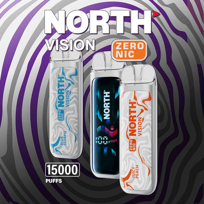 North Vision 15K Puffs 0% Nicotine Disposable