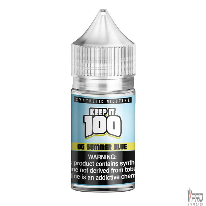 OG Summer Blue Salts - Keep It 100 Synthetic 30mL Keep It 100