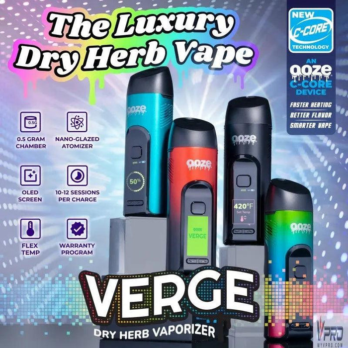 Ooze Verge Dry Herb Vaporizer - MyVpro