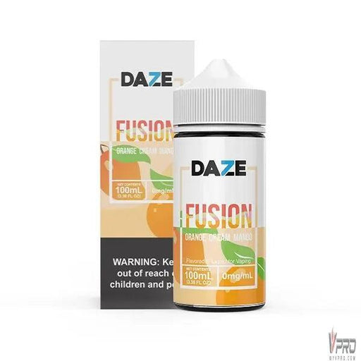 Orange Cream Mango - 7 Daze Fusion Syn 100mL 7Daze E-Liquid