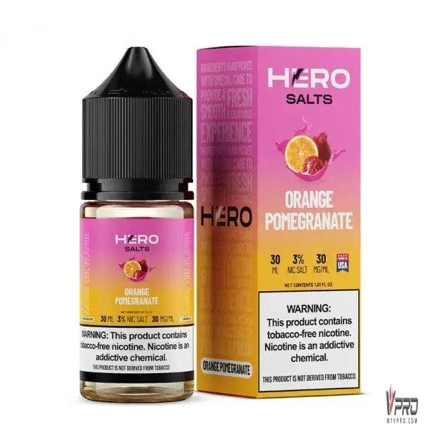 Orange Pomegranate - Hero Salts Syn Nic 30mL - My Vpro