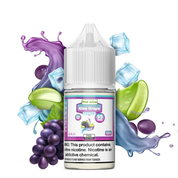 Aloe Grape Freeze - POD Juice Synthetic Nic Salt 10mg/30mL