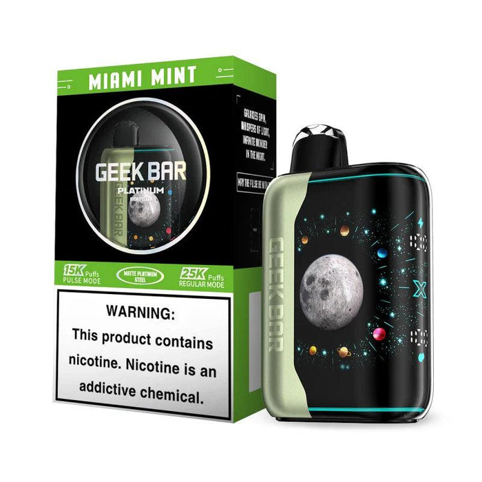 Geek Bar Pulse X Platinum Edition 25K Puffs 18mL Disposable