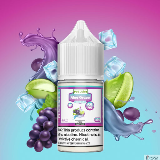 POD Juice ICED Synthetic Nicotine Salt E-Liquid 30ML 20mg (Totally 18 Flavors) Pod Juice