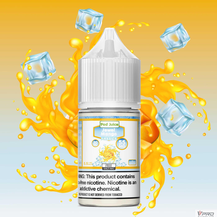 POD Juice ICED Synthetic Nicotine Salt E-Liquid 30ML 20mg (Totally 18 Flavors) Pod Juice